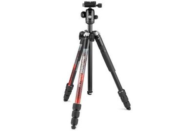 Trépied MANFROTTO Element MII Aluminium Red 4 Sections BH