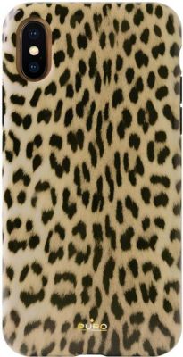Coque PURO pour iPhone X / XS Série Glam Leopard