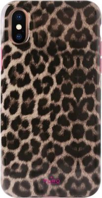 Coque PURO pour iPhone X / XS Série Glam Leopard Coque PURO pour iPhone X / XS Série Glam Leopard