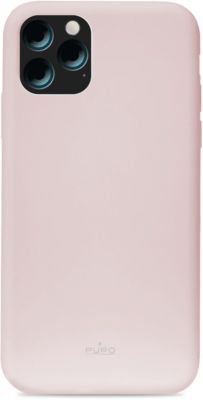 Coque PURO iPhone 11 Pro Silicone rose