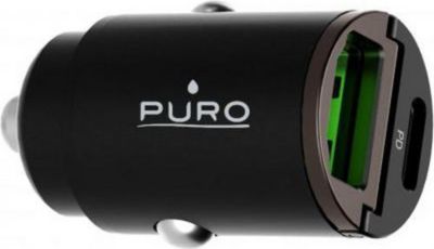 Adaptateur antenne autoradio PURO PURO PUROCAC30WUSBACBK - Chargeur voitur