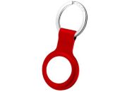 Accessoire tracker Bluetooth PURO Keychain Liquid Silicon for AirTag Red