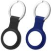 Accessoire tracker Bluetooth PURO 2 Keychain Silicon for AirTag Black/Blue