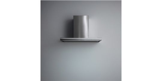 Hotte décorative murale FALMEC LUMINA 1430 MURAL 90 INOX/VERRE Gris