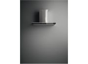 Hotte décorative murale FALMEC LUMINA NRS MURAL 90 INOX/VERRE Noir