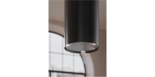Hotte décorative îlot FALMEC POLAR 1121 EVO NOIR MURALE
