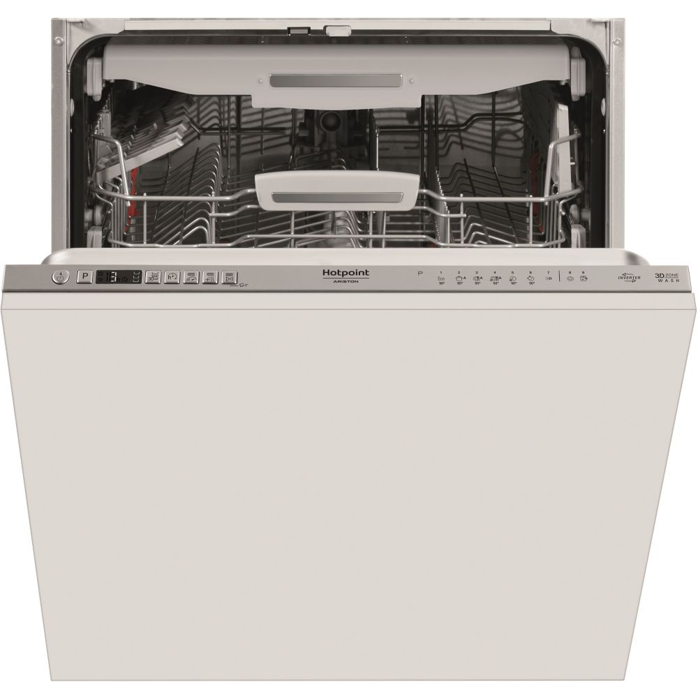 Lave-vaisselle Tout Intégrable 60 Cm Hotpoint Hio3o41wfe 14 Couverts