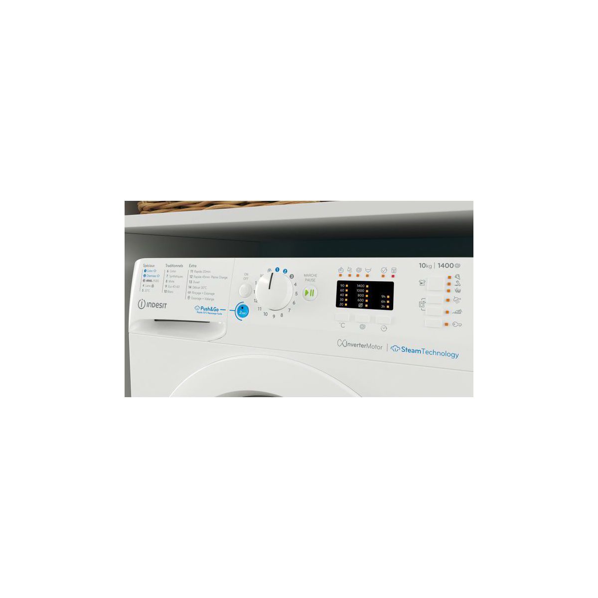 Indesit BWA101496XWVFR — vue 2