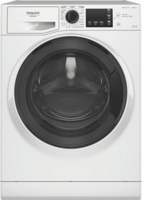 Lave linge séchant hublot HOTPOINT NDB86489WKAFR