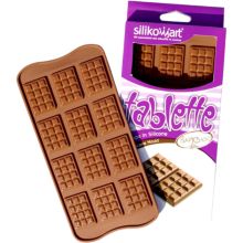 Moule à gâteau SCRAPCOOKING Moule 12 mini-tablettes de chocolat