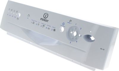 Pièce détachée INDESIT tablau de bord blanc idl42fr rep 14