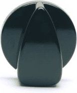 Pièce détachée INDESIT manette noire indesit restyling Pièce détachée INDESIT manette noire indesit restyling