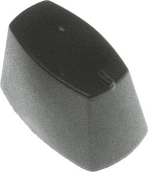 Pièce détachée ARISTON bouton tech feux a gaz noire ph7