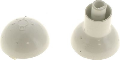 Bouton SCHOLTES bouton blanc