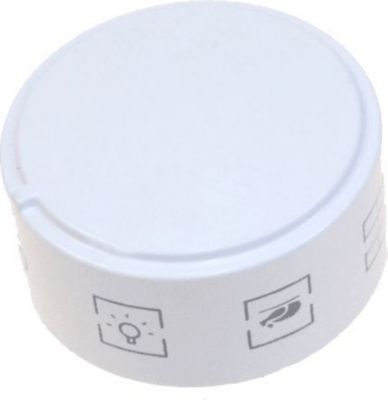 Pièce détachée ARISTON manette bouton de four blanc wh