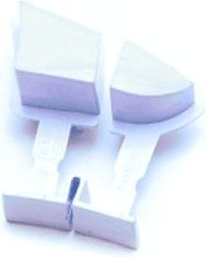 Bouton INDESIT touche on-off blanc