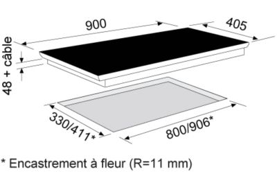 Table Induc AIRLUX ATIF930BK