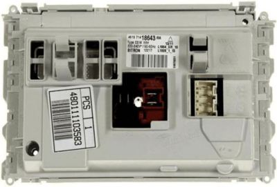 Carte WHIRLPOOL platine puissance domino programme