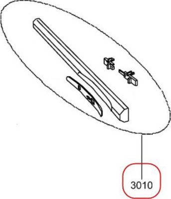 Bandeau WHIRLPOOL dosseret bandeau complet /nb