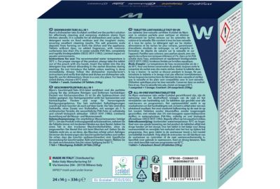 Tablette WPRO lave-vaisselle Ecolabel x 24