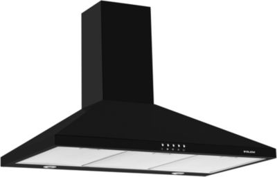 Hotte de cuisine aspirante Pyramide 60cm Noir SMEG KSED65NEE - Oskab