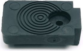 Pièce détachée INDESIT PIED ARRIERE H= 10 MM POUR LAVE LINGE