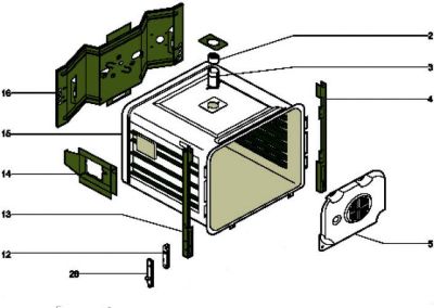 Pièce détachée INDESIT MOUFLE DE FOUR REP 15 POUR FOUR   INDESI Pièce détachée INDESIT MOUFLE DE FOUR REP 15 POUR FOUR   INDESI
