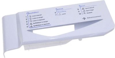 Couvercle INDESIT poignee de reservoir