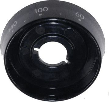 Bouton INDESIT disque bouton black thermostat