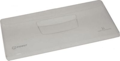 Porte INDESIT abattant de tiroir transparent