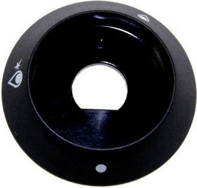 Bouton INDESIT disque manette gaz noir