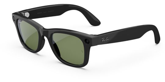 Lunettes connectées META Ray-Ban Wayfarer (Gen 2) - Noir brillant, Verres vert