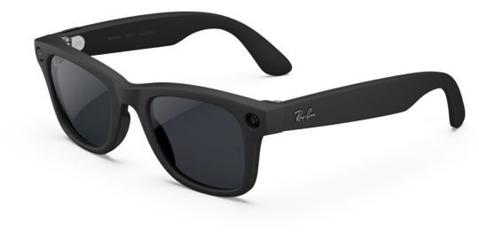 Lunettes connectées META Ray-Ban Wayfarer (Gen 2) - Noir mat, Verres Transitions® gris