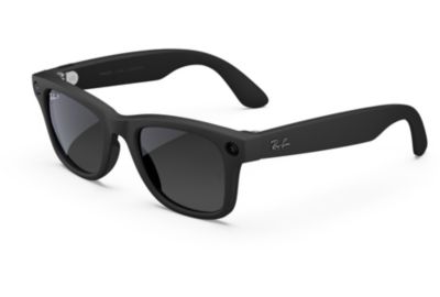 Lunettes connectées META Ray-Ban Wayfarer (large, Gen 2) - Noir mat, Verres dégradé graphite polarisés