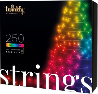 Ruban LED TWINKLY Guirlande sapin Connectée RGB 250 LED