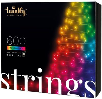 Ruban LED TWINKLY Guirlande sapin Connectée RGB 600 LED Ruban LED TWINKLY Guirlande sapin Connectée RGB 600 LED