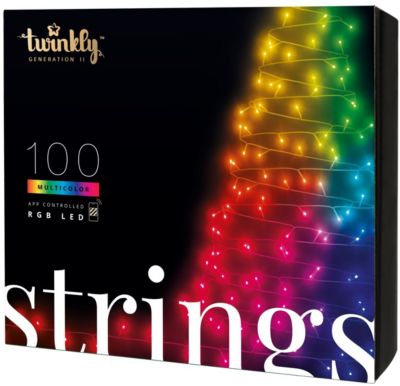 Ruban LED TWINKLY Guirlande sapin Connectée RGB 100 LED Ruban LED TWINKLY Guirlande sapin Connectée RGB 100 LED