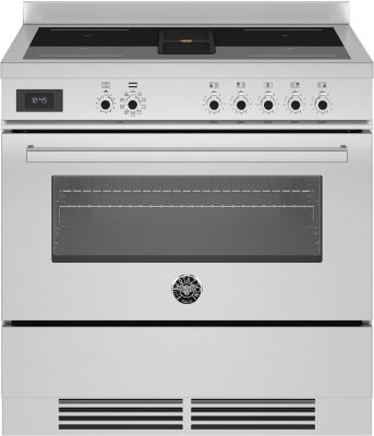 Piano de cuisson induction avec hotte intégrée BERTAZZONI PROCH94I1EXT inox