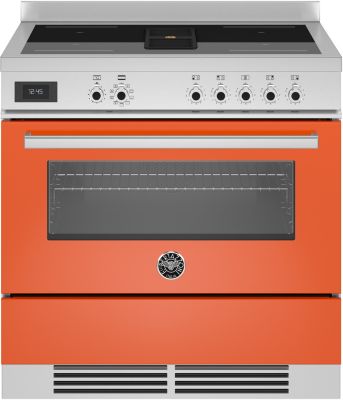 Piano de cuisson induction aspirante BERTAZZONI PROCH94I1EART orange