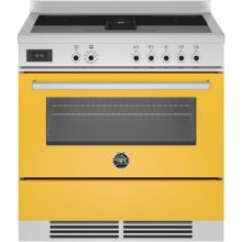 Piano de cuisson induction aspirante BERTAZZONI PROCH94I1EGIT jaune