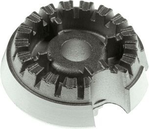 Diffuseur WHIRLPOOL corps de bruleur auxiliaire Diffuseur WHIRLPOOL corps de bruleur auxiliaire