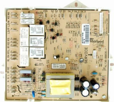 Module électronique WHIRLPOOL PLATINE DE PUISSANCE PROGRAMMEE +...
