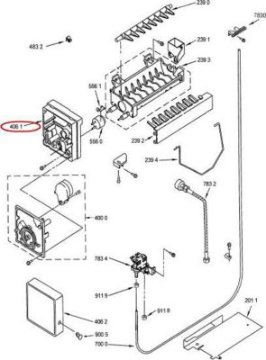 Support WHIRLPOOL SUPPORT DE MODULE FABRIQUE DE GLACONS PO
