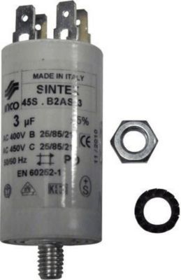 Condensateur WHIRLPOOL CONDENSATEUR DE DEMARRAGE 3ΜF 400 V