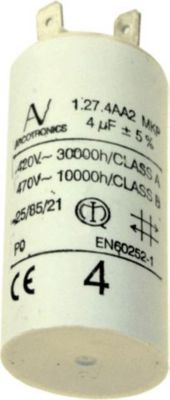 Condensateur WHIRLPOOL CONDENSATEUR 4 MF 420V - 481212028054 Condensateur WHIRLPOOL CONDENSATEUR 4 MF 420V - 481212028054
