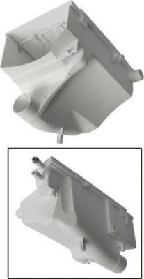 Bac WHIRLPOOL boite a produits 4 compartiments