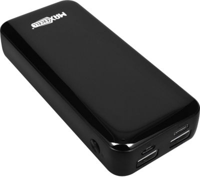 Batterie externe MAX EXCELL 10000mAh double sortie USB Noir