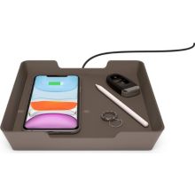 Chargeur induction EINOVA Valet Tray - Bronze taupe