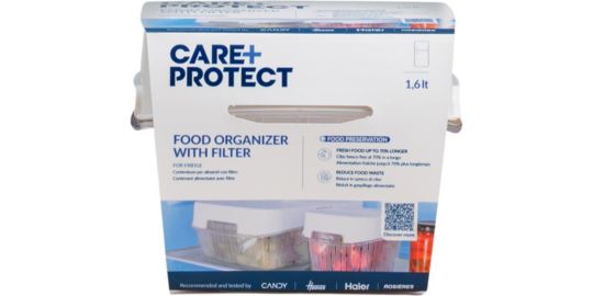 Box CARE+PROTECT alimentaire filtre à charbon