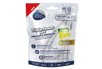 Détartrant CARE+PROTECT Triple actif lave vaisselle & lave linge